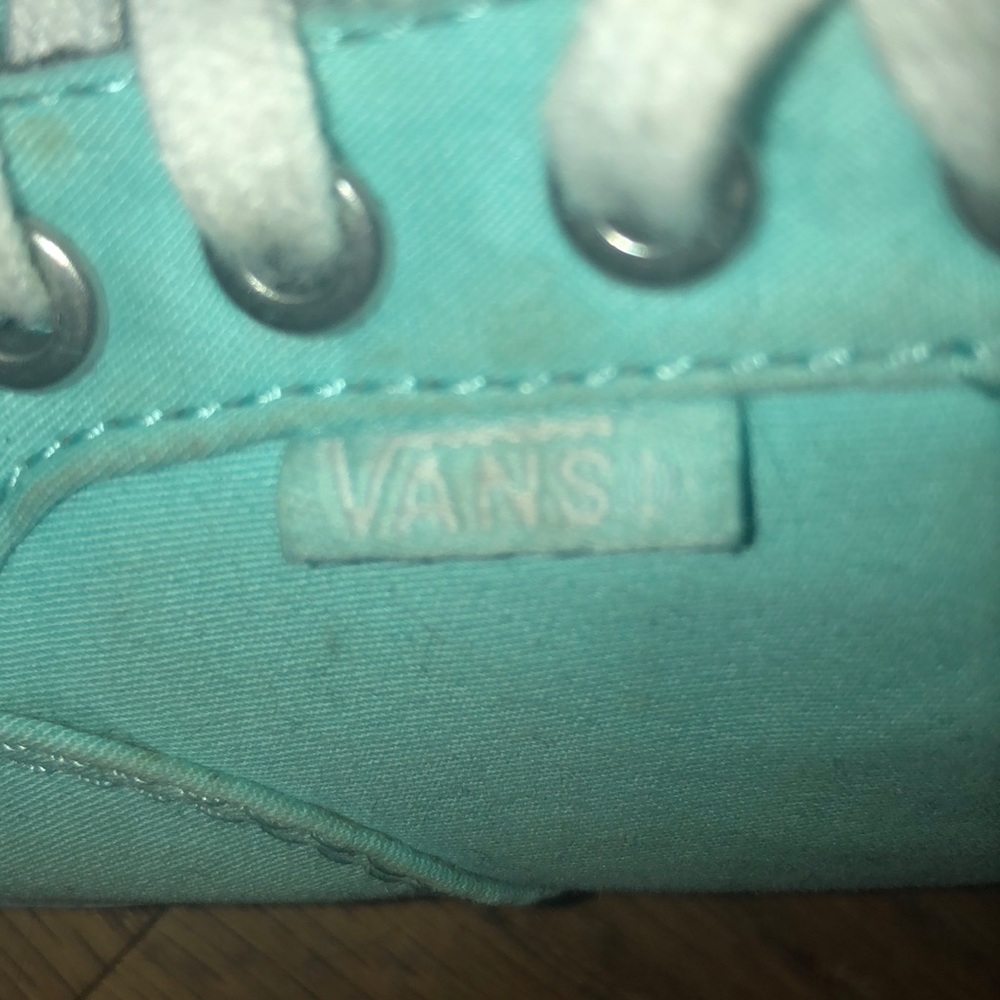 Light Blue Authentic Vans - Picture 4 of 7